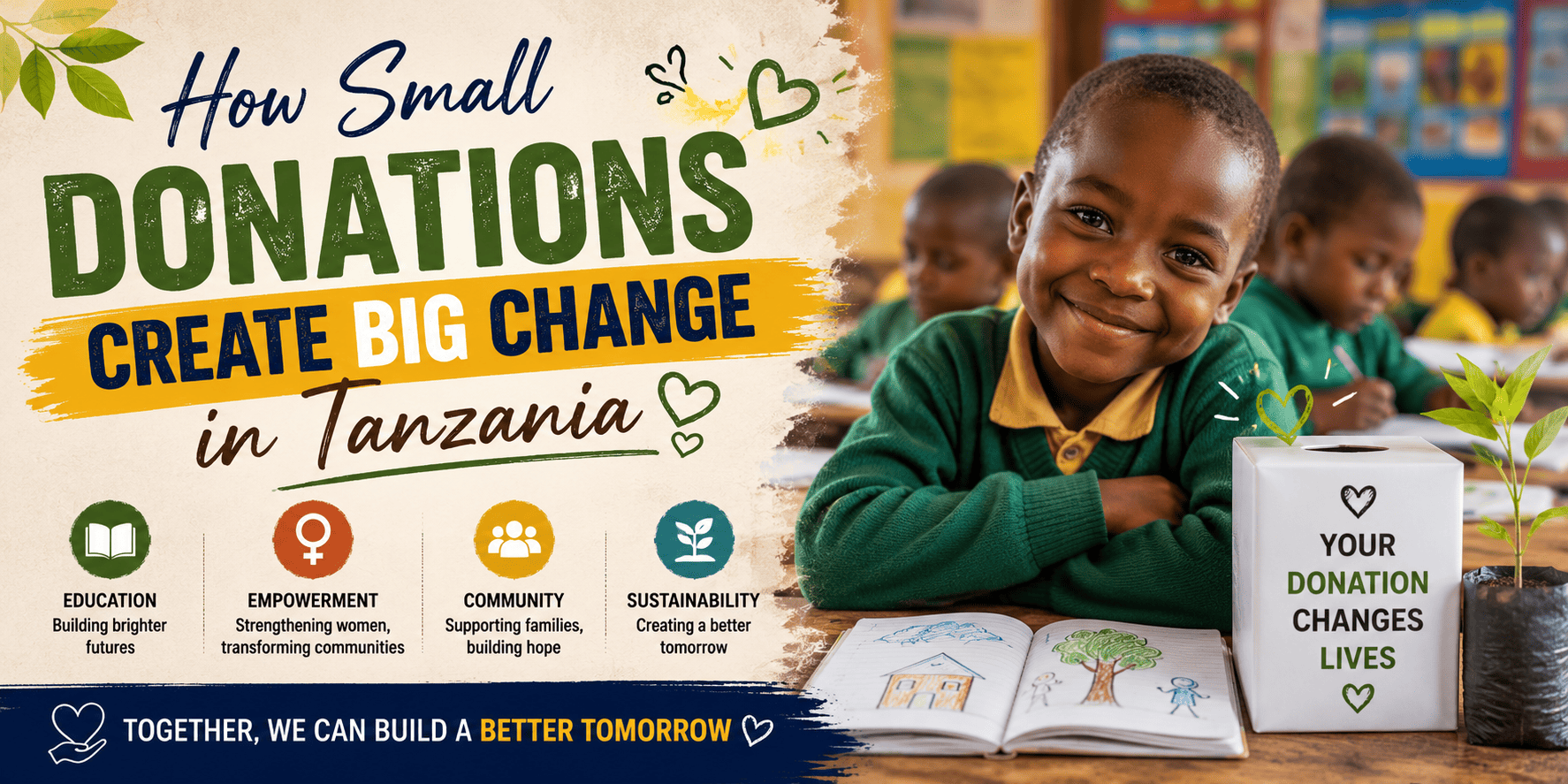 How Small Donations Create Big Change in Tanzania