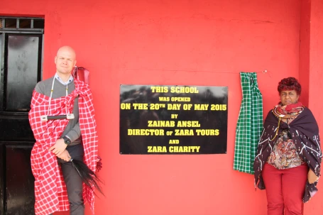 OFFICIAL OPENING OF THE NGORONGORO PRE-SCHOOL IN NGORONGORO CONSERVATION AREA – TANZANIA